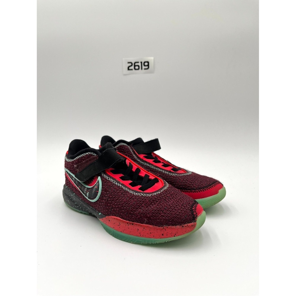 Nike LeBron 20 SE PS FB8975-600 Youth 1.5 Basketball Shoes Night Maroon Sneakers